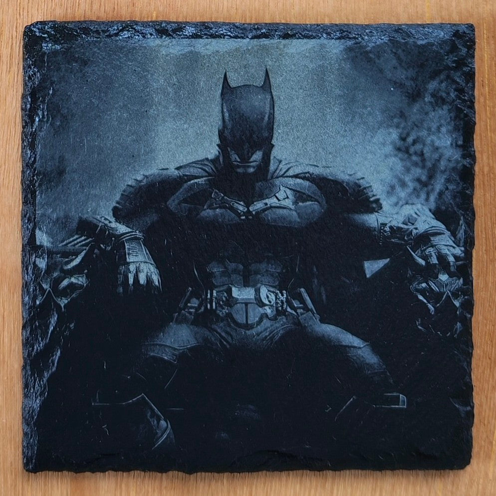 Slate Coaster Batman Collection