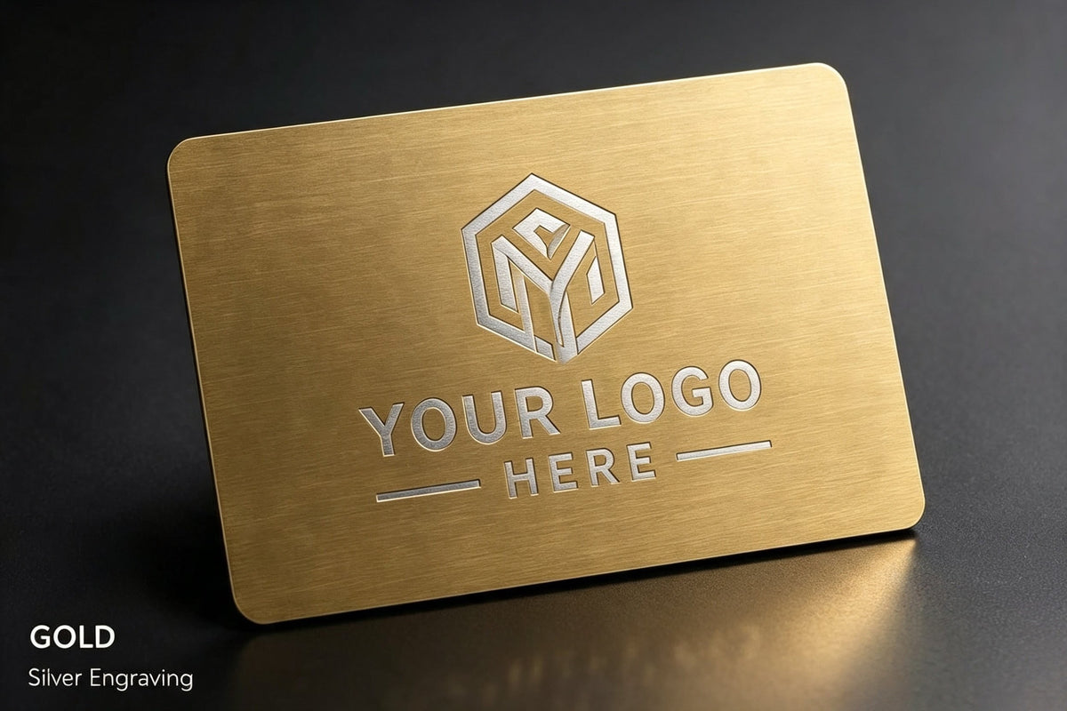 Premium Metal NFC Business Card – Tap-to-Share
