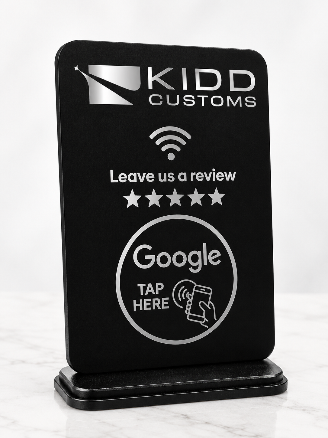 NFC Google Review Stand