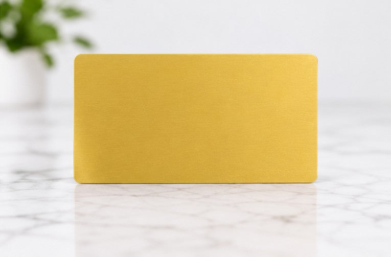 Custom Engraved Metal Business Cards