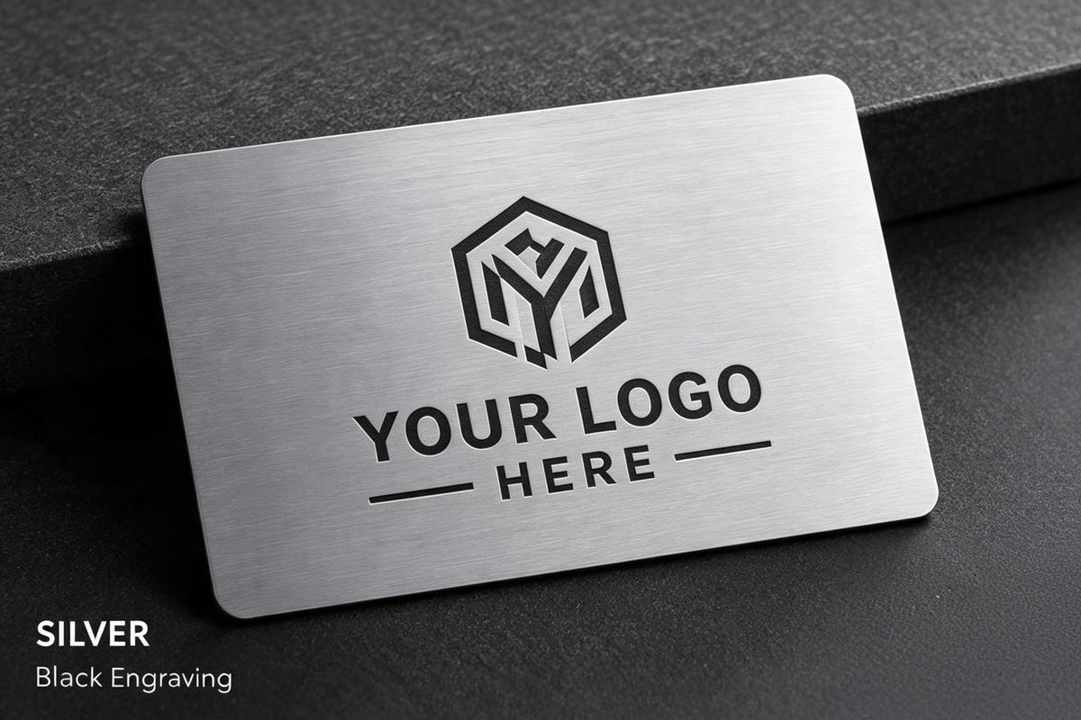 Premium Metal NFC Business Card – Tap-to-Share