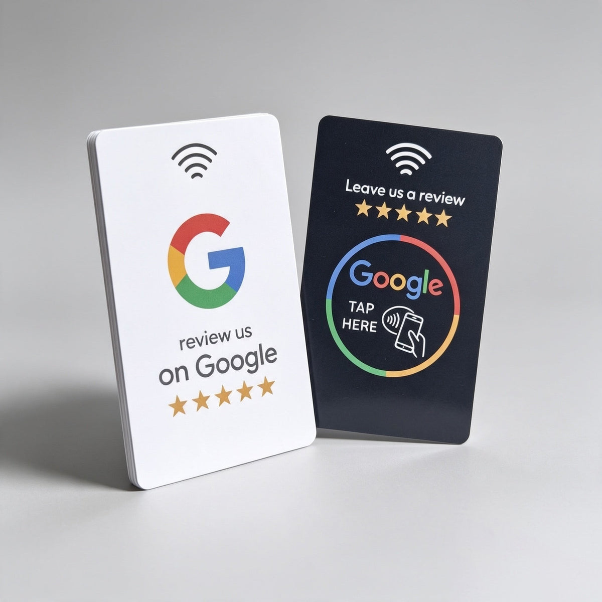 Tap-to-Review NFC Google Review Cards