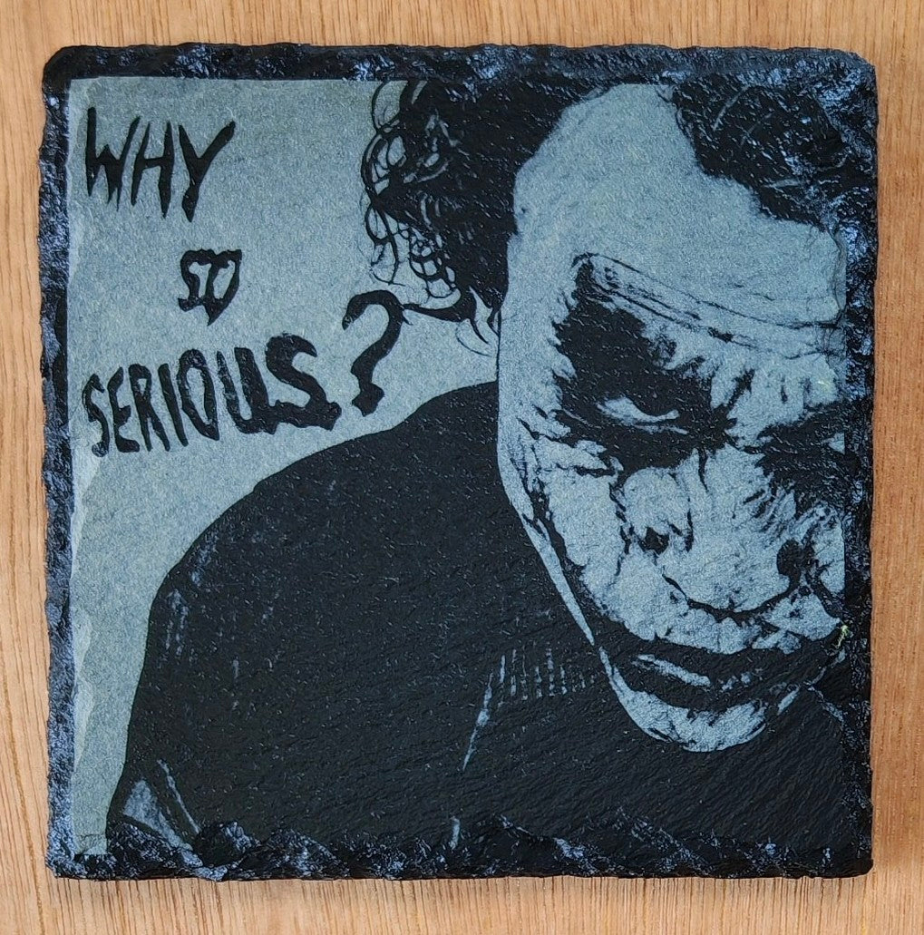 Slate Coaster Batman Collection