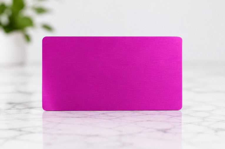 Custom Engraved Metal Business Cards